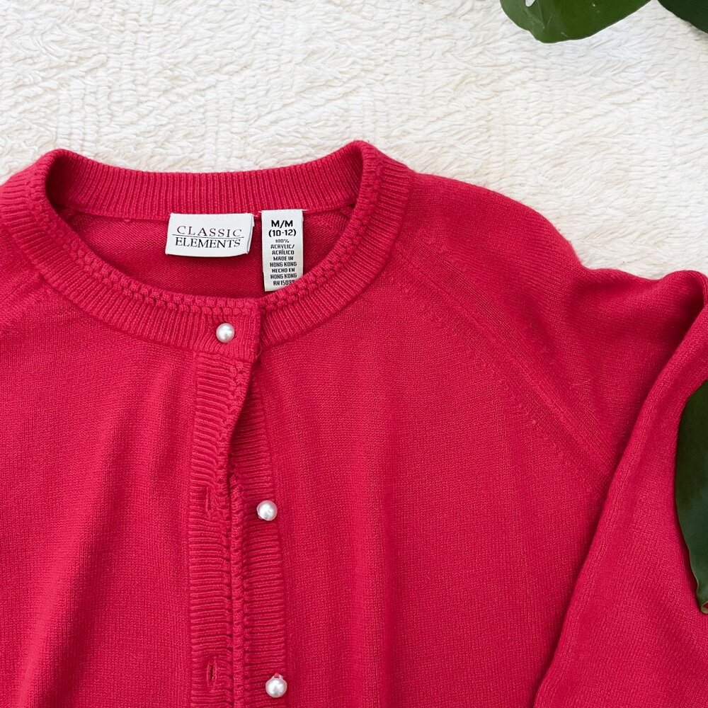 Red Cardigan - Picture 6 of 10